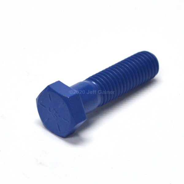 8C572T Hex Head Cap Screw 3/8-16 X 3  Grade 8 Blue Teflon