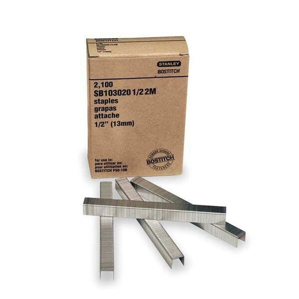 290365 Staple  1/2  24GA  5/8  Galvanized  Bostitch  (2000/BX)