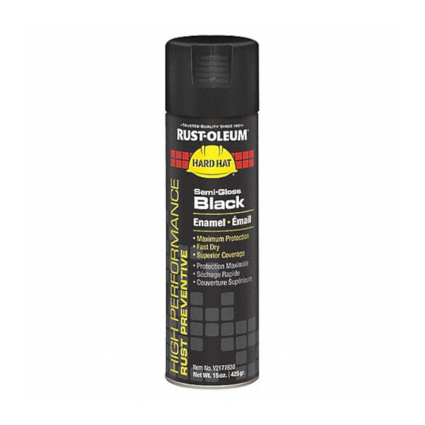 7579838 Spray Paint  Semi Gloss Black  (Rust-Oleum)