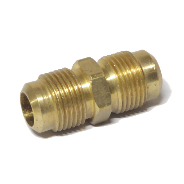 424 SAE 45° Flare Union 1/4  Brass