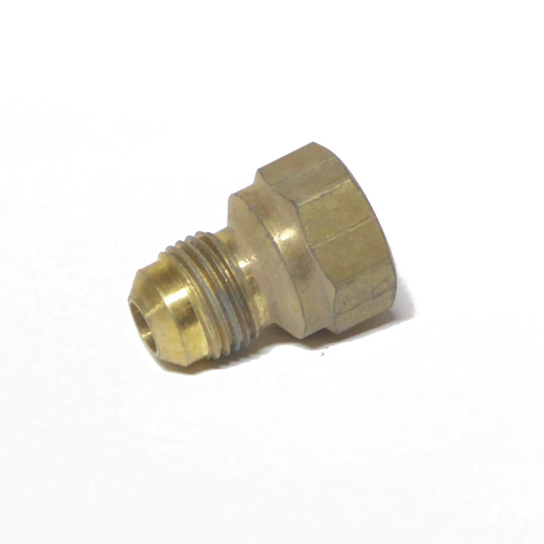 4610 SAE 45° Flare Connector 5/8 X 1/2 FPT Brass