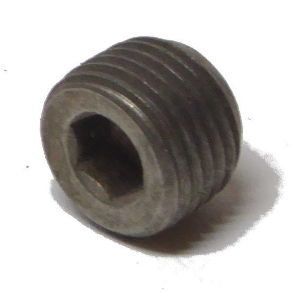 SSPP09 Socket Pipe Plug 1/8-27 NPT  Type 304 Stainless Steel