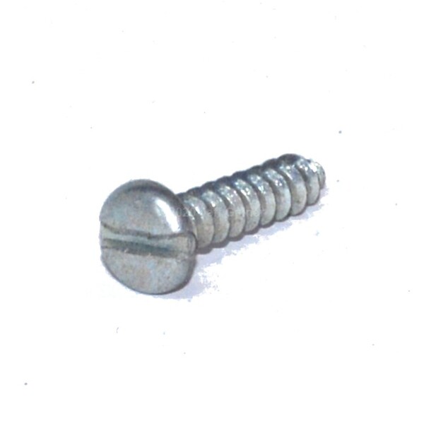 PMS210 Pan Head Slotted Sheet Metal Screw #8 X 1/2  Zinc Plated