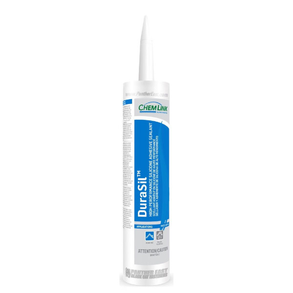 CLR125 Adhesive Sealant Durasil 10oz Clear (Chemlink)