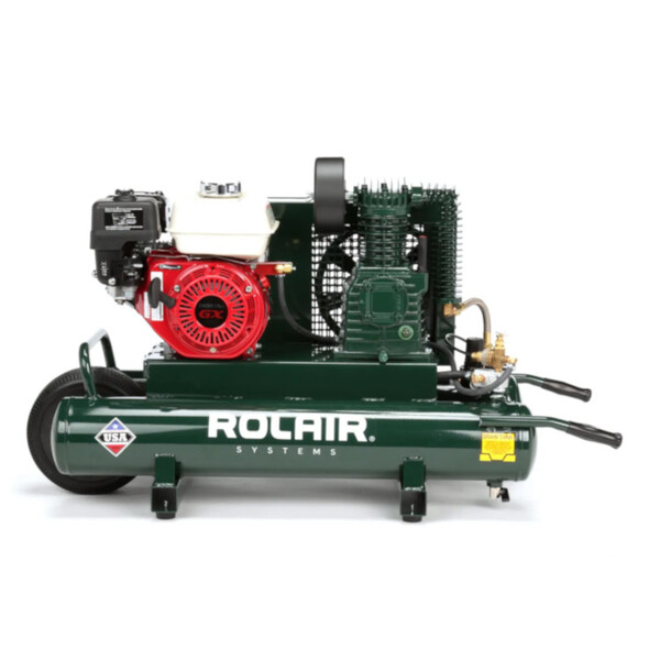 4090HK17-0036 Compressor 9 Gallon 5.5HP Honda Gas 1 Stage 9.3 CFM  Rolair