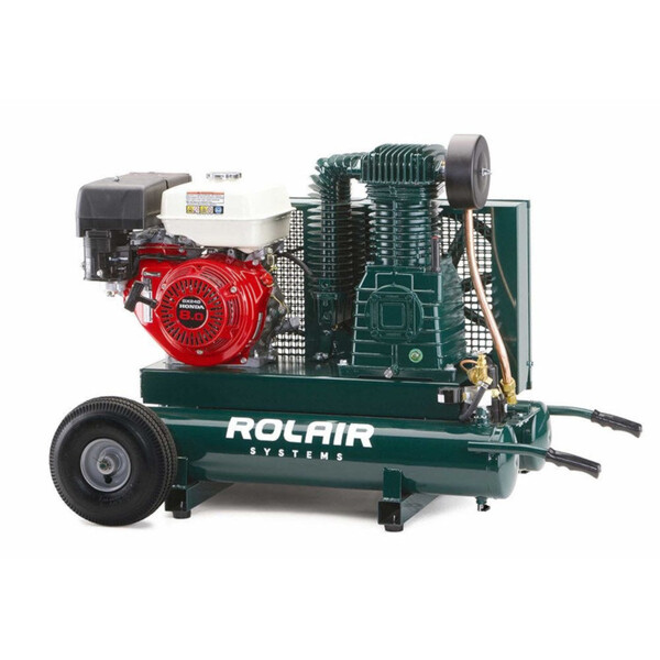 8422HK30-0279RG Compressor 9 Gallon 9HP Honda Gas 2 Stage 20.1 CFM  Rolair