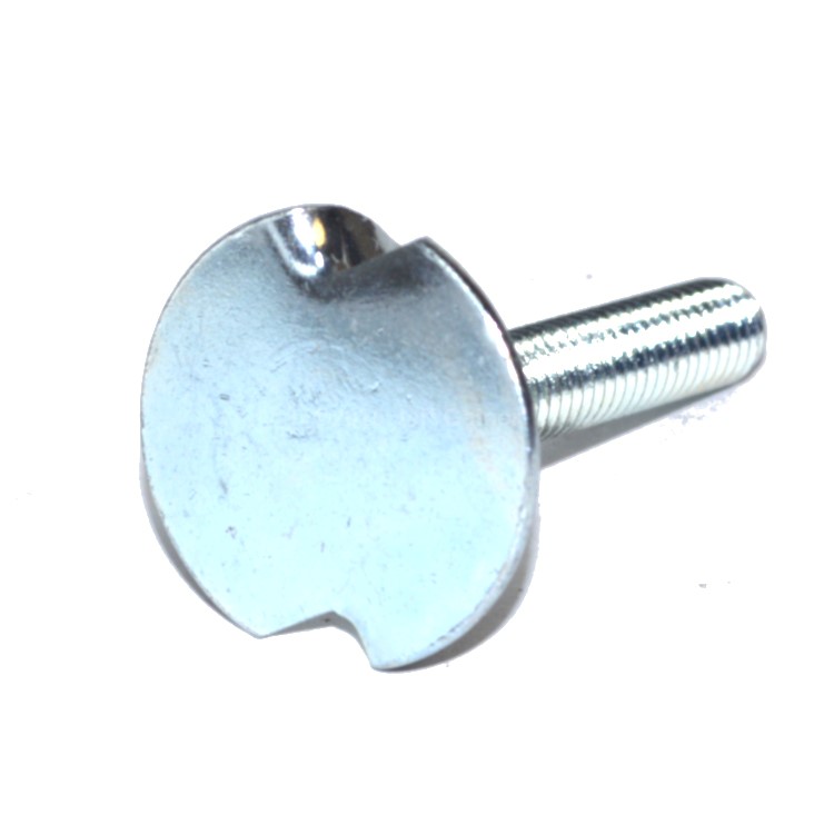 Elevator Bolt 1/4-20 X 1 1/2  Grade 2 Zinc Plated Fanaged