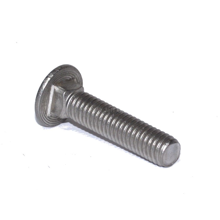 SCB224 Carriage Bolt 1/2-13 X 1 3/4  Type 304 Stainless Steel