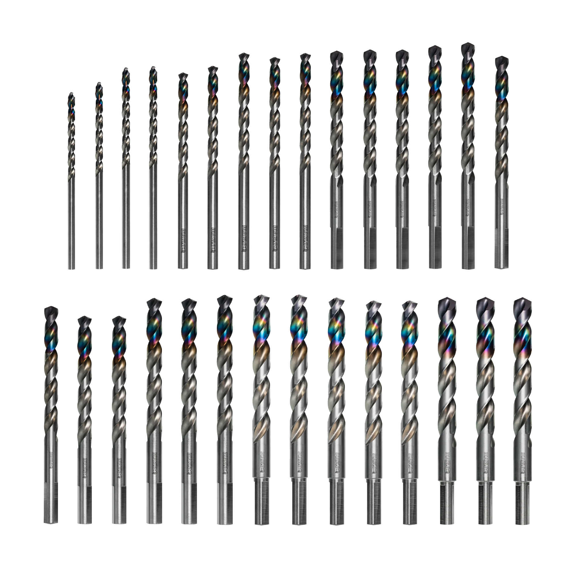 Drill Bit Set (29-pc) Metal Demon  with Thermos Diablo