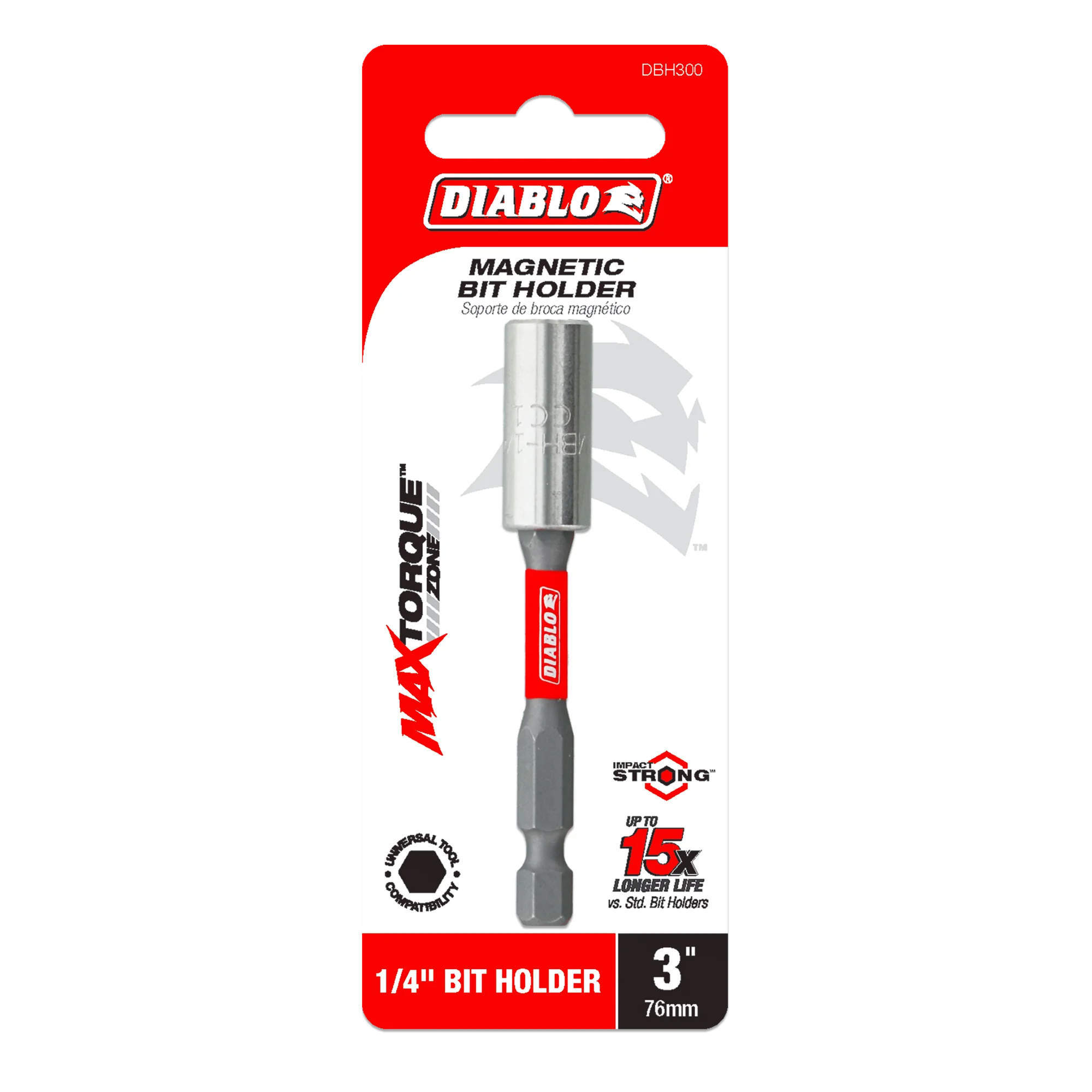 DBH300B Bit Holder Magnetic x 3  Diablo®