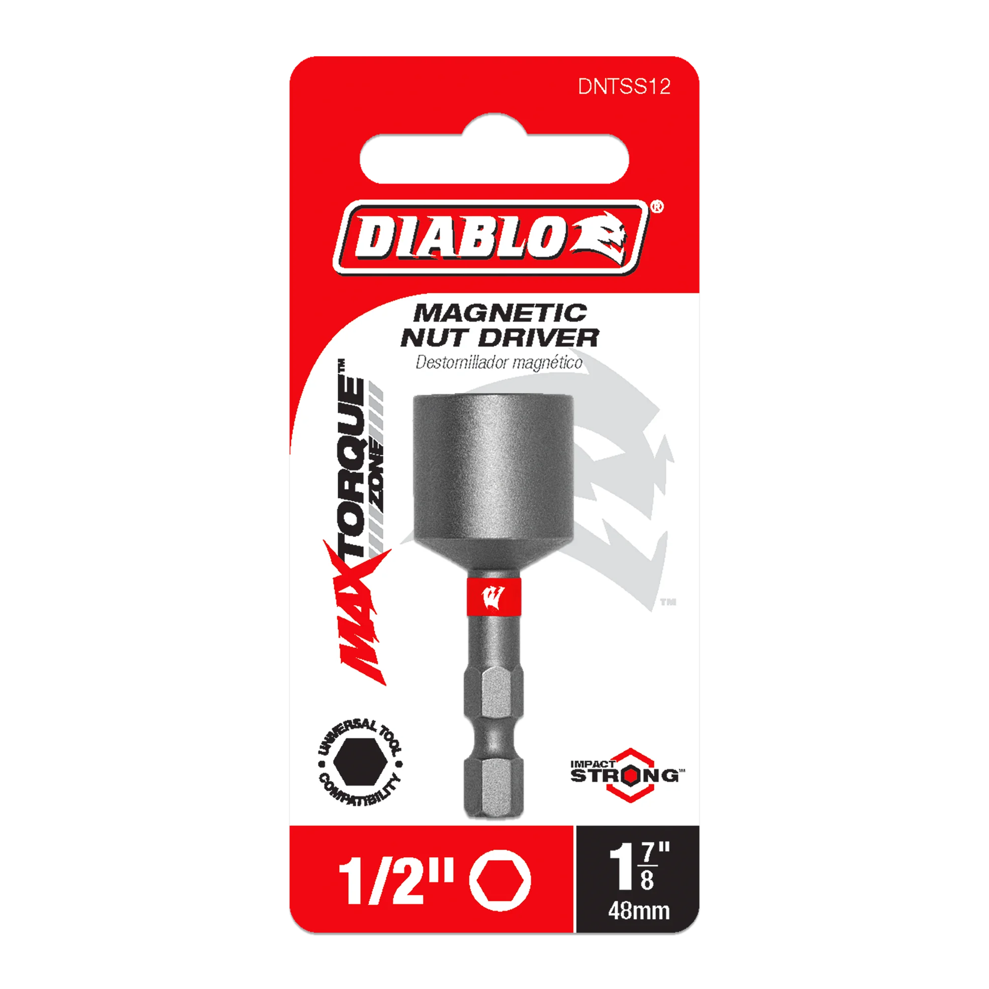 DNTSL12B Magnetic Nutsetter 1/2 x 2 9/16  Diablo®