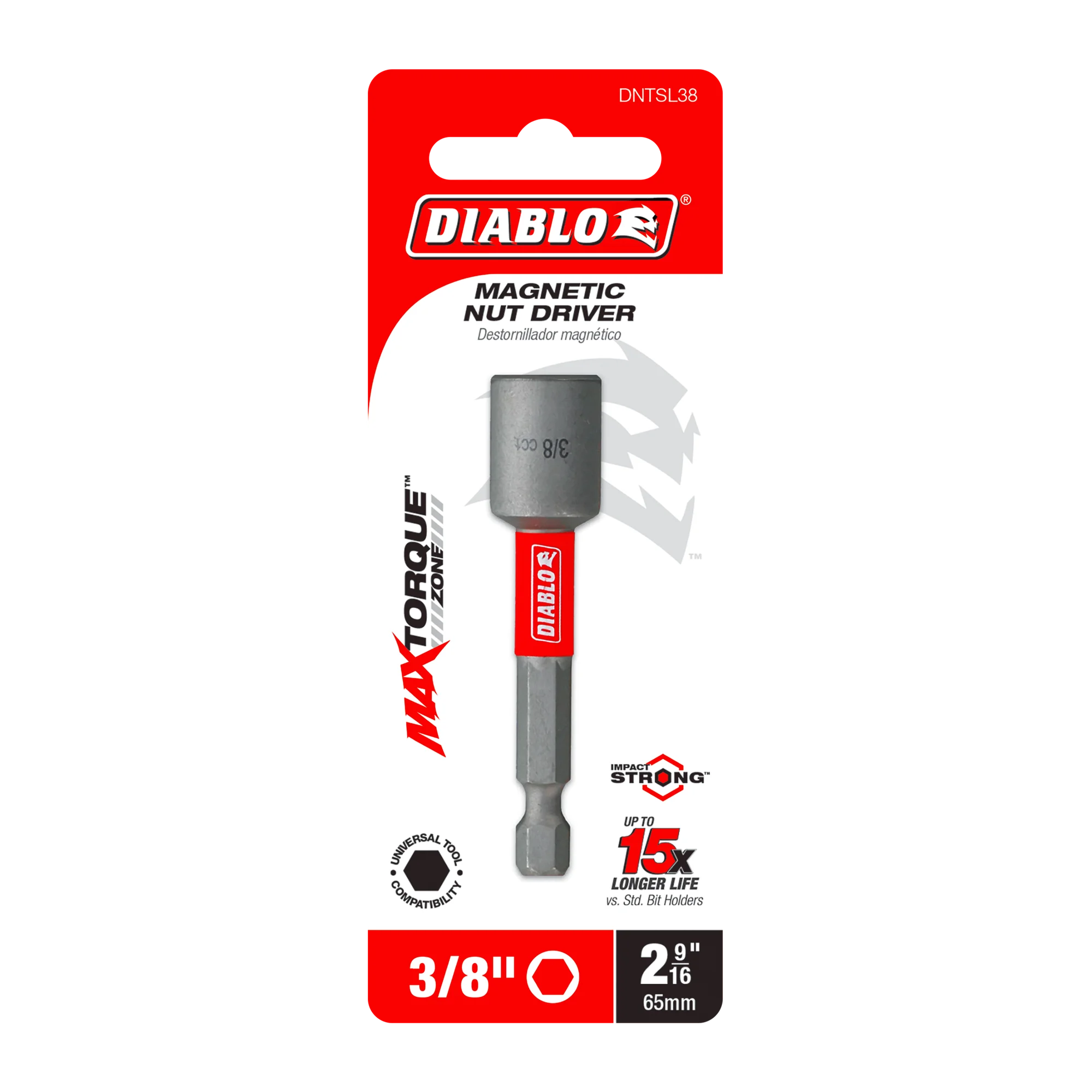 DNTSL38B Magnetic Nutsetter 3/8 x 2 9/16  Diablo®