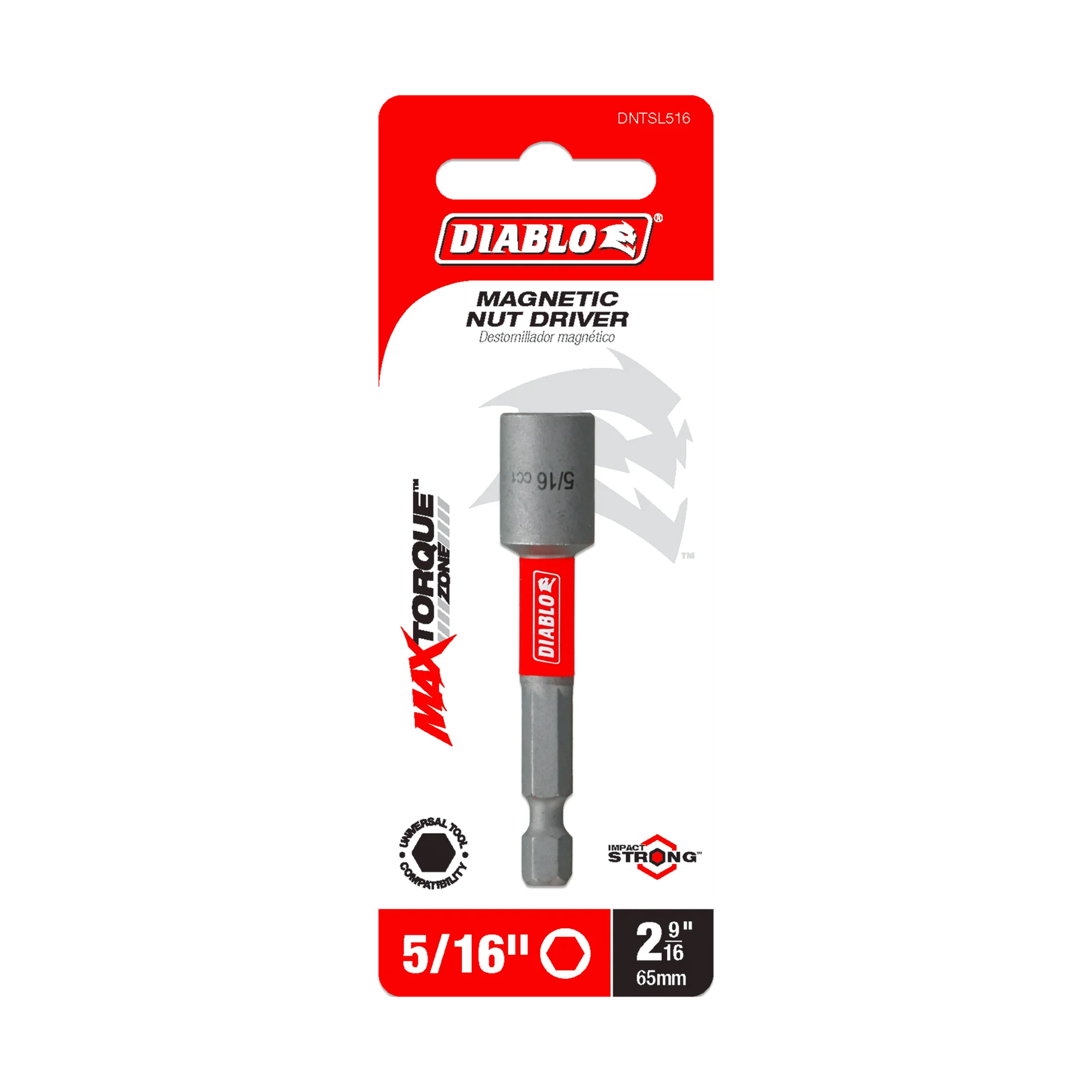 DNTSL516B Magnetic Nutsetter 5/16 x 2 9/16  Diablo®