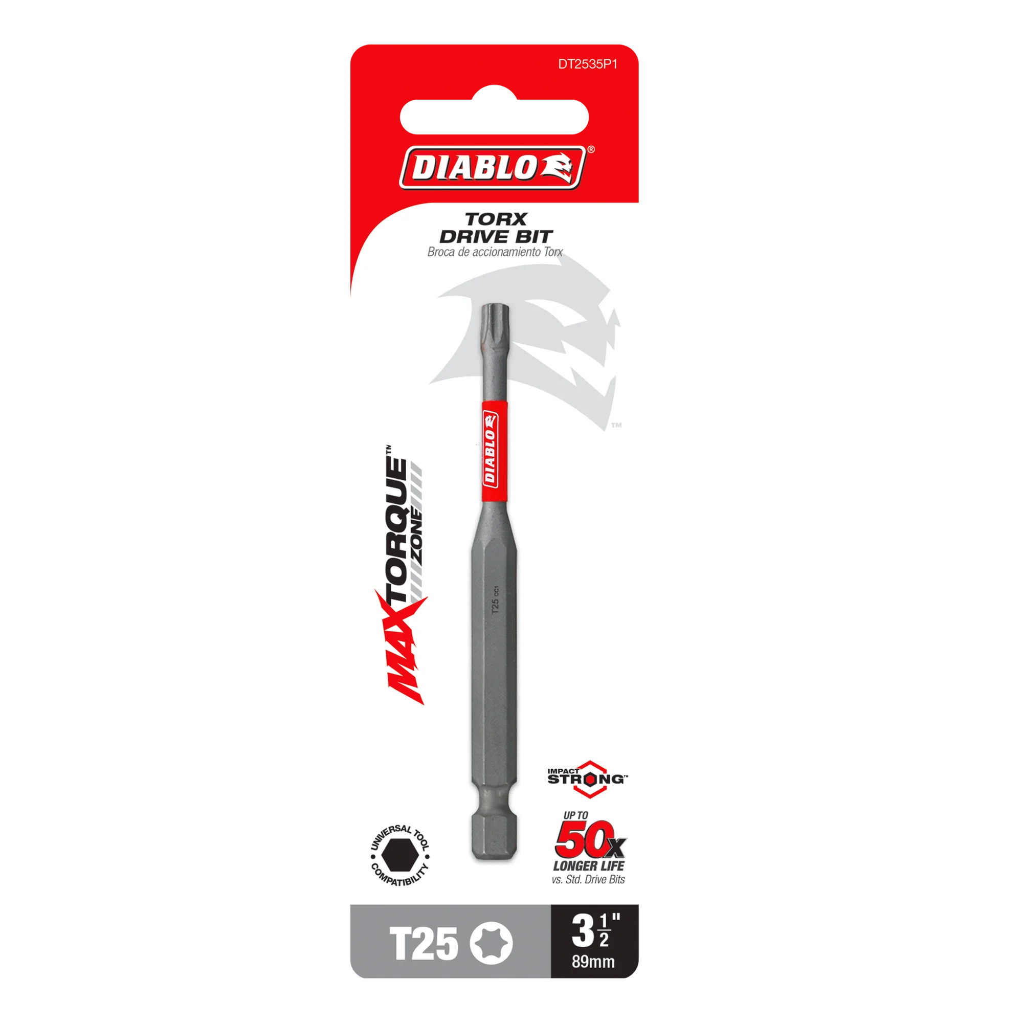 DT2535B Torx Bit T25 x 3 1/2  Diablo®