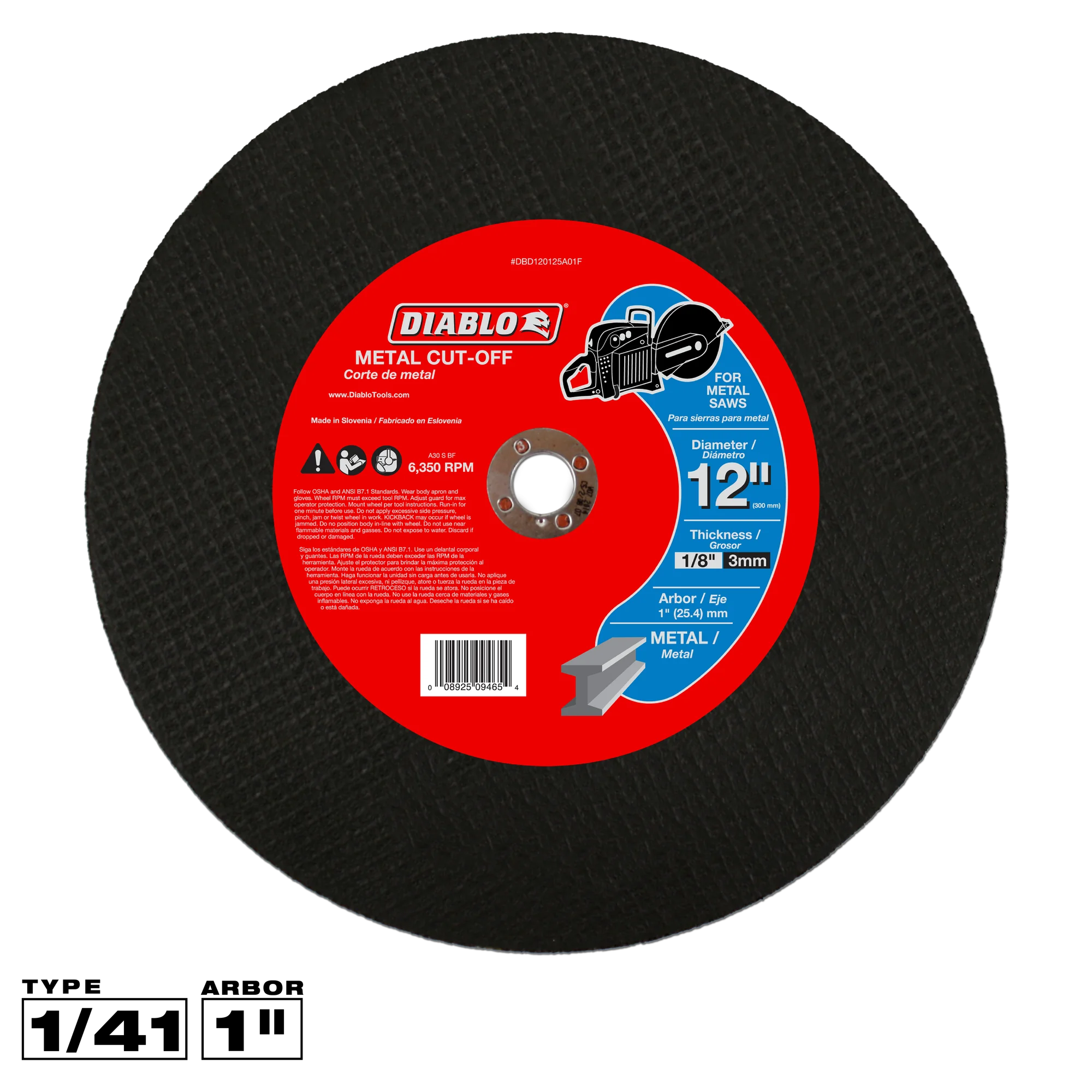 Cut-Off Disc 12  Diablo®