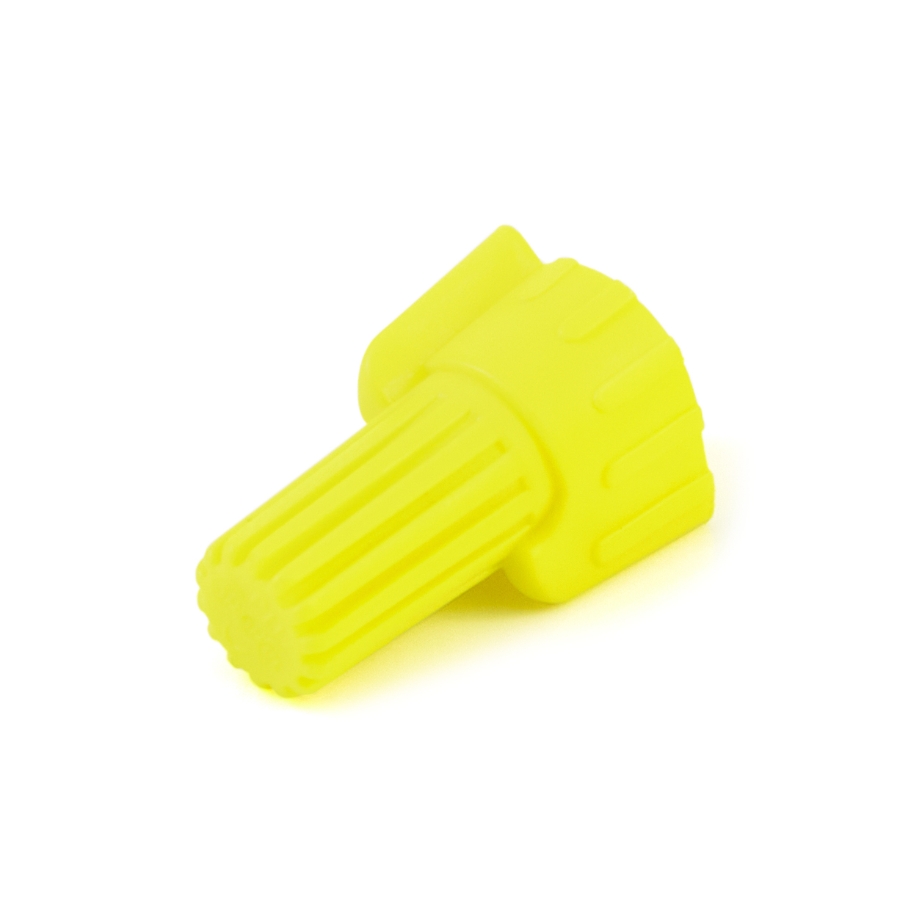 Twist-On Wire Connector Winged 18-12 AWG Yellow