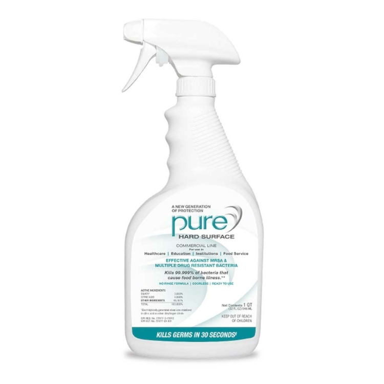 Pure 32 Ounce Hard Surface Disinfectant  (12/CS)