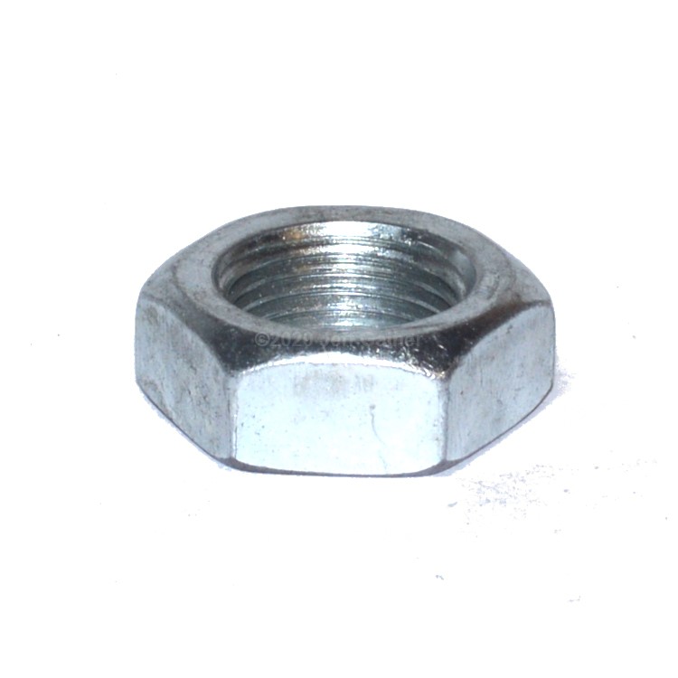 Hex Jam Nut 3/4-16  Grade 2 Zinc Plated Height 0.425