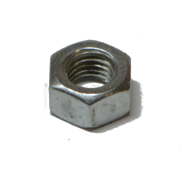 Finished Hex Nut 3/8-16  Grade 5 Zinc Plated Left Hand Thread