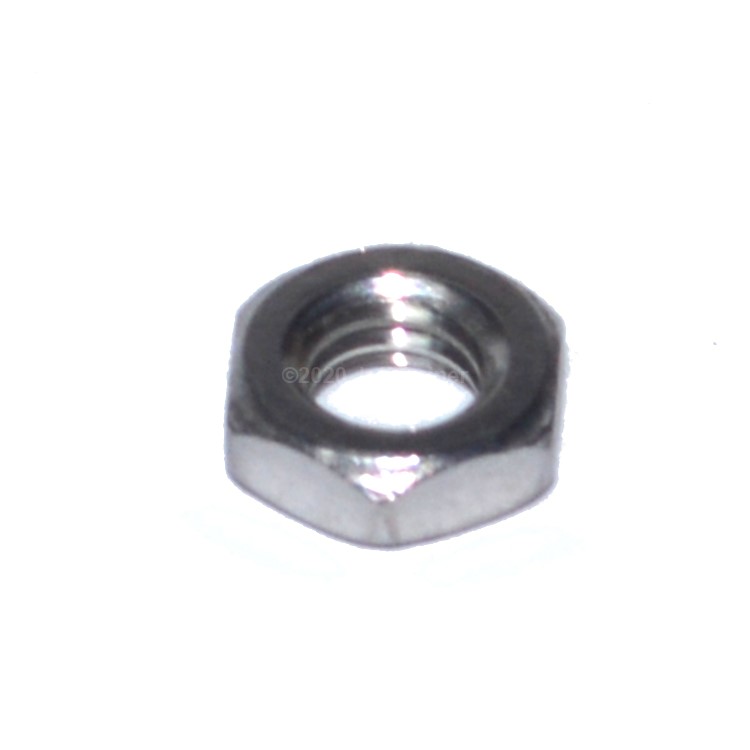 Machine Screw Nut #6-32 X 1/4  Grade 2 Zinc Plated