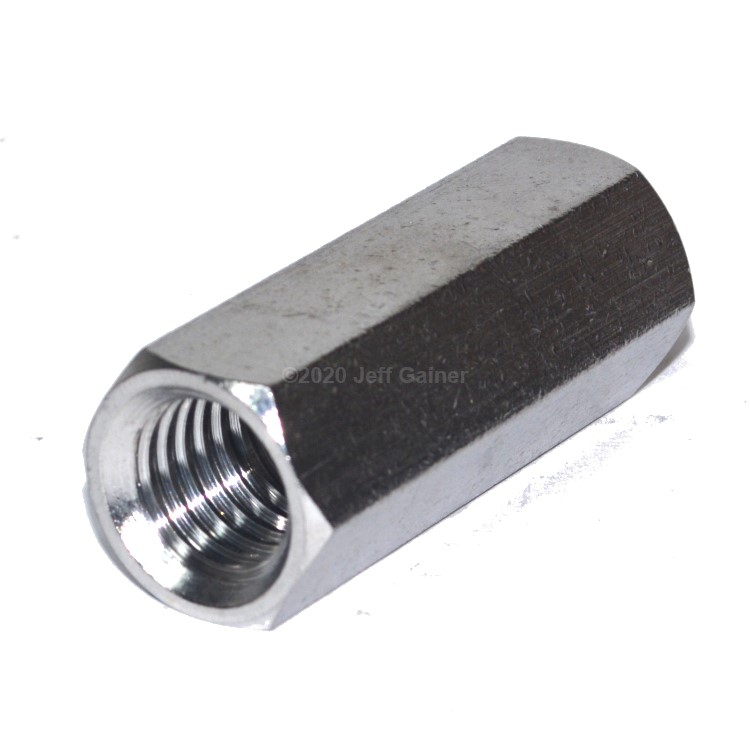 Coupling Nut 3/8-16  Type 304 Stainless Steel