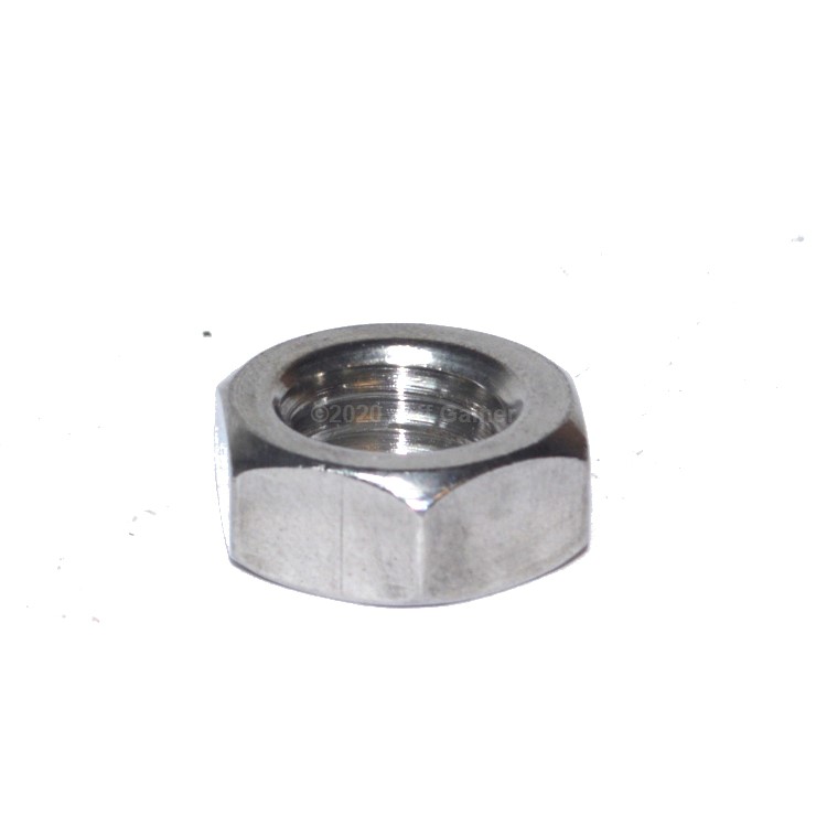 Hex Jam Nut 1/4-20  Type 304 Stainless Steel