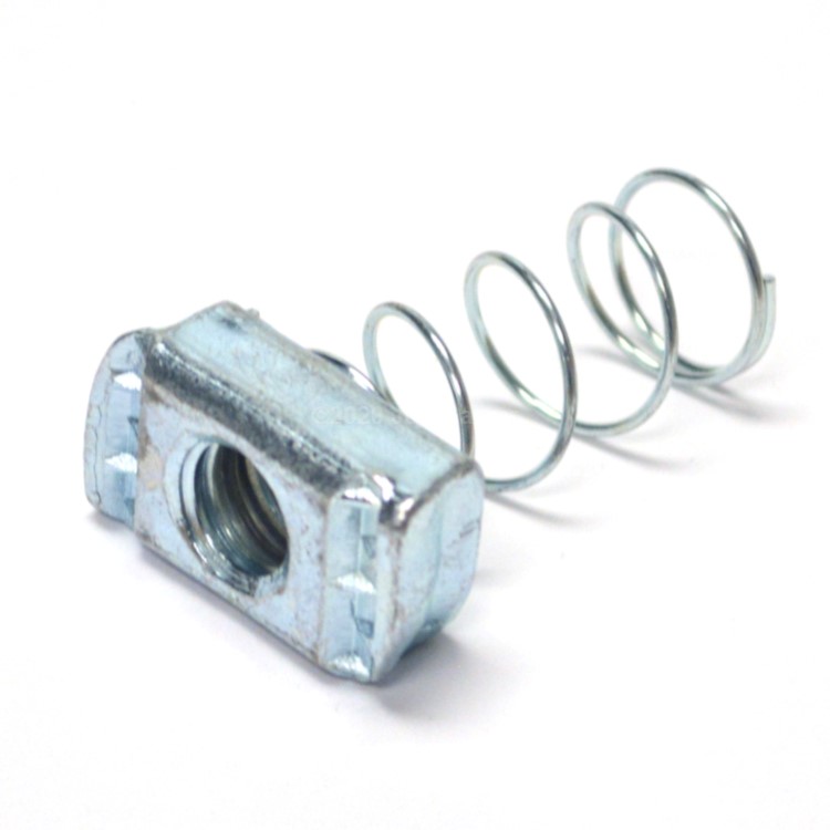 Spring Nut 1/4-20  Zinc Plated