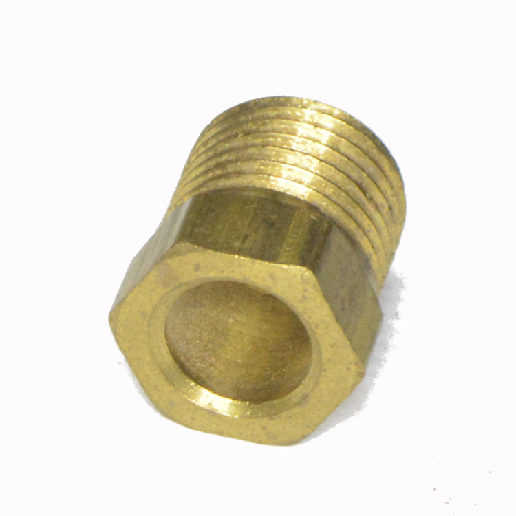 1004 Inverted Flare Nut 1/4  Brass