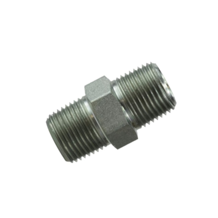 Pipe Nipple Hex 1/4  Zinc Plated