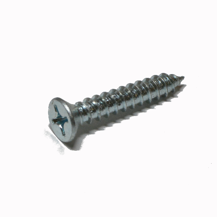FWS632 Wood Screw #6 X 5/8 Flat Head Phillips  Zinc Plated