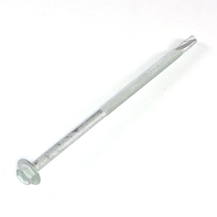 Hex Washer Head Hex Self Drilling TEK 5 #14 X 6  Climaseal