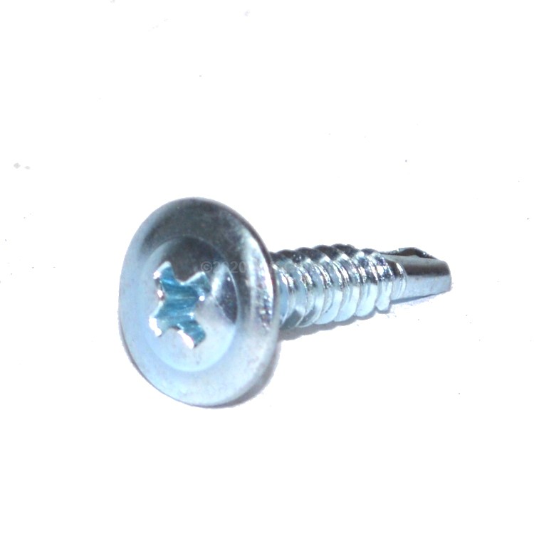 Modified Truss Head Phillips Drive Self Drilling Screw #8 X 1/2 Zinc Plated