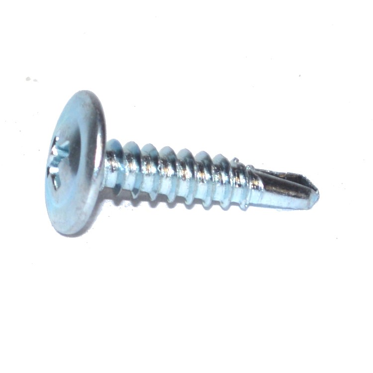 KTK722 Modified Truss Head Phillips Drive Self Drilling Screw #8 X 2 1/2 Zinc Plated