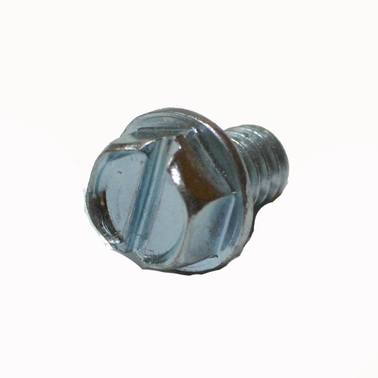 MHWH384 Hex Washer Head Machine Screw 1/4-20 X 3/8  Zinc Plated