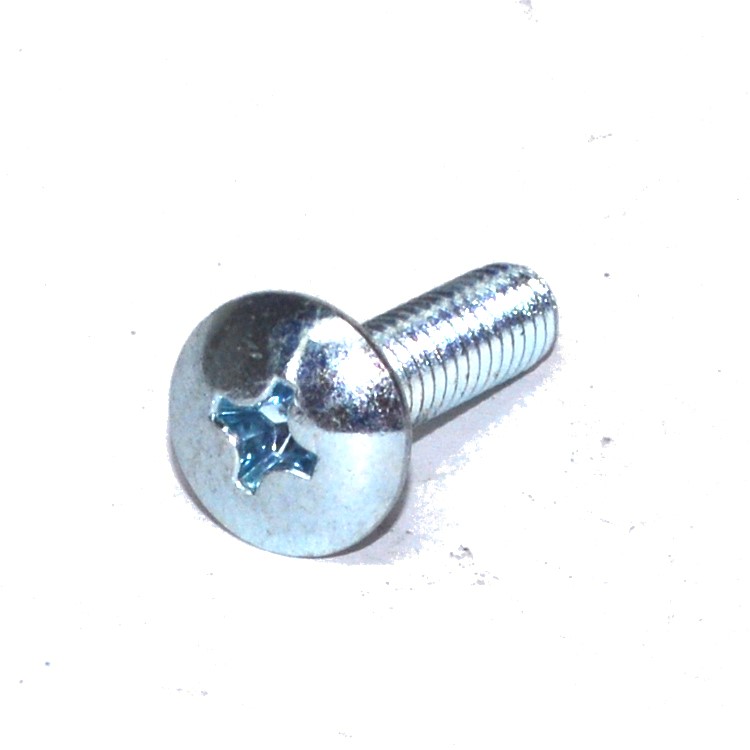 Truss Head Phillips  Machine Screw M5-0.80 X 12  Zinc Plated
