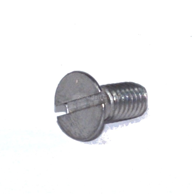 Flat Head Slotted Machine Screw #8-32 X 3/8  Type 304 Stainless Steel