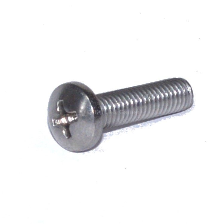 Pan Head Phillips Machine Screw 1/4-28 X 3/8  Type 304 Stainless Steel