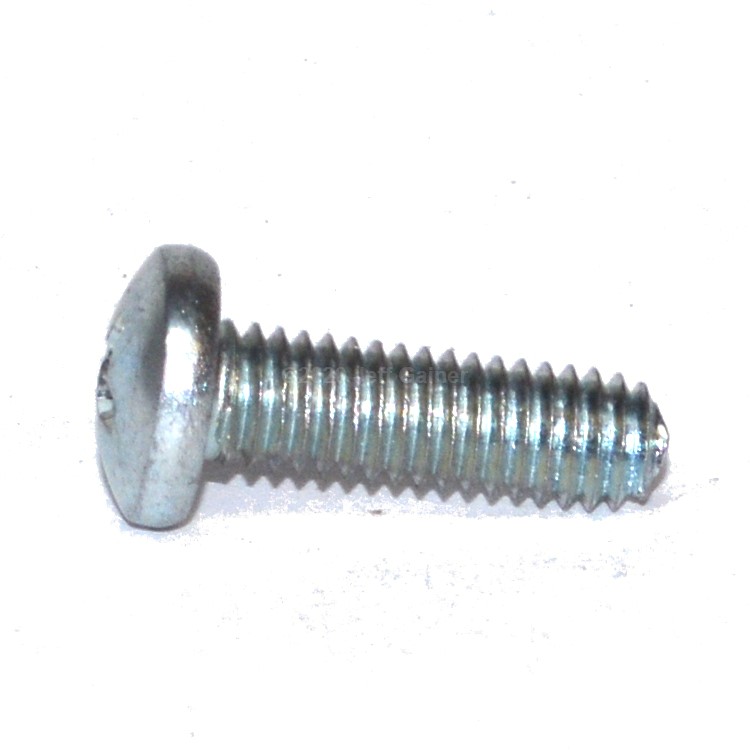Pan Head Phillips Tri-Lobular Machine Screw #8-32 X 3/4  Zinc Plated