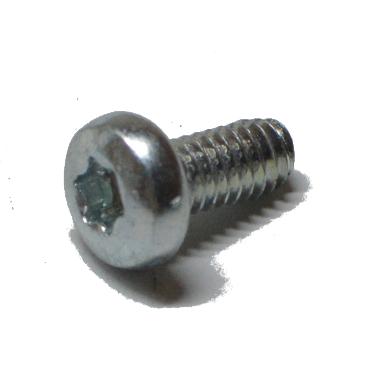 Pan Head Torx Tri-Lobular Machine Screw #8-32 X 3/8  Zinc Plated