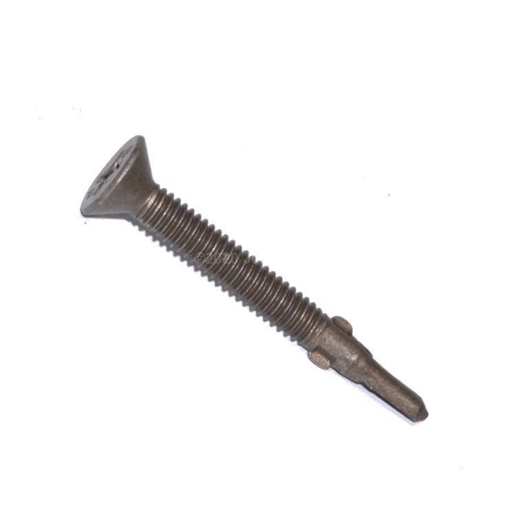 WTK795C Flat Head Phillips Drive Self Drilling Screw #10-24 X 1 7/16 WAR Coating
