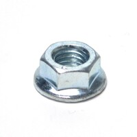 FLC211X Flange Nut 5/16-18  Grade 2 Zinc Plated Non Serrated