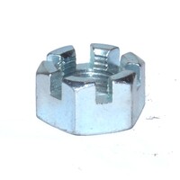 SLF217 Slotted Hex Nut 3/4-16  Grade 2 Zinc Plated