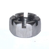 SSLC318 Slotted Hex Nut 7/8-9  Type 304 Stainless Steel