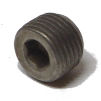 Socket Pipe Plug 1/8-27 NPT  Type 304 Stainless Steel