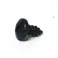 PMS788BO Pan Head Phillips Sheet Metal Screw Type AB #10 X 3/8 Black Zinc