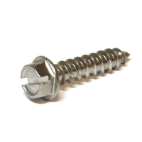 SHMS351 Hex Washer Head Hex Sheet Metal Screw  #12 X 1  Type 304 Stainless Steel