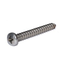 SPMS636 Pan Head Phillips Sheet Metal Screw  #6 X 1  Type 304 Stainless Steel