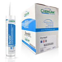 CLR125 Adhesive Sealant Durasil 10oz Clear (Chemlink)