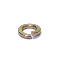 L818 Split Lock Washer 7/8  Grade 8 Yellow Zinc Plated