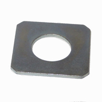 Square Washer 1 1/4  Zinc Plated